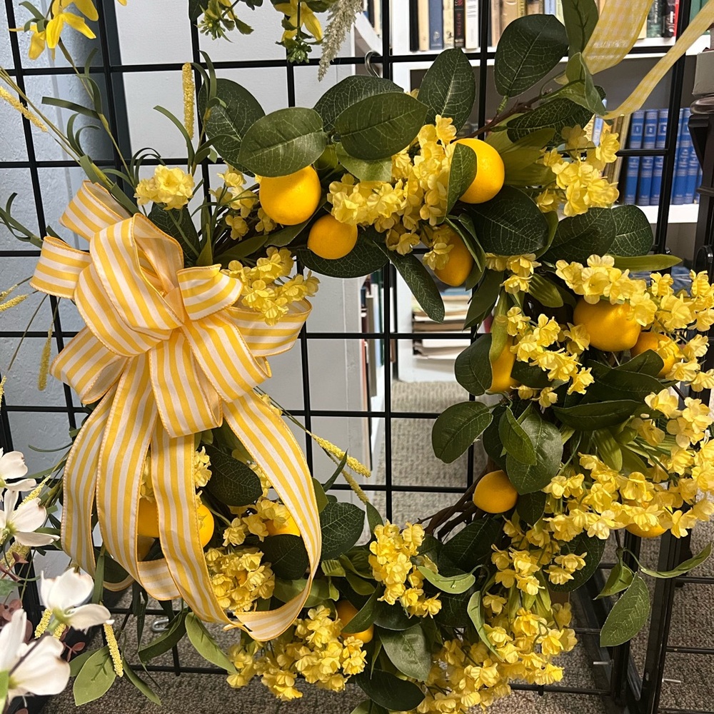 Spring grapevine wreaths inventory